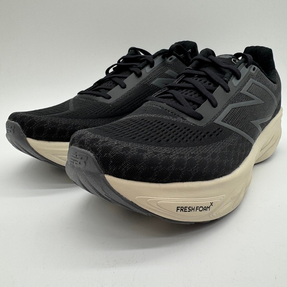New Balance Fresh Foam X 1080v14 Black Grey Running Shoes Men's Size 11.5 D
